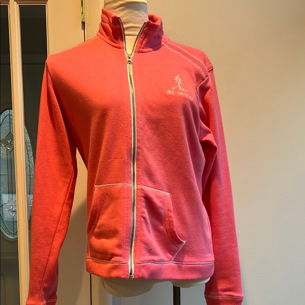 Gear For Sports Pink Women's Jacket Mt. Ranier zip up sweatshirt - Medium